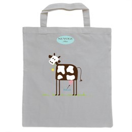 Øko mulepose med ko