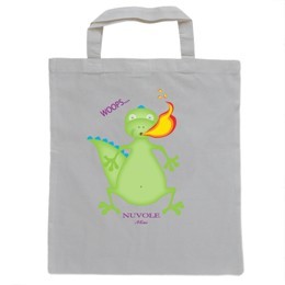 Øko mulepose med drage