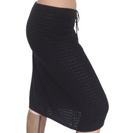 Elegant Strikket Nederdel_sort_1